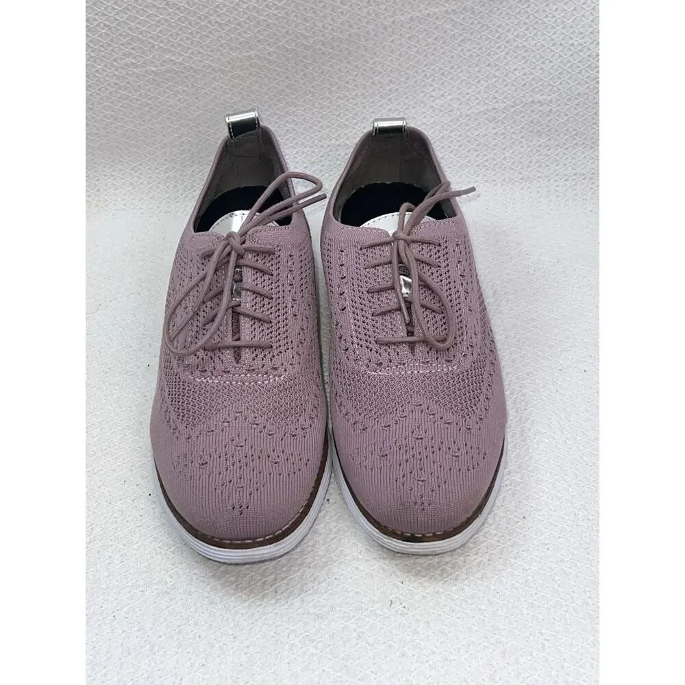 Cole Haan OriginalGrand Stitchlite Oxford Women 10 B Mauve Pink W19890